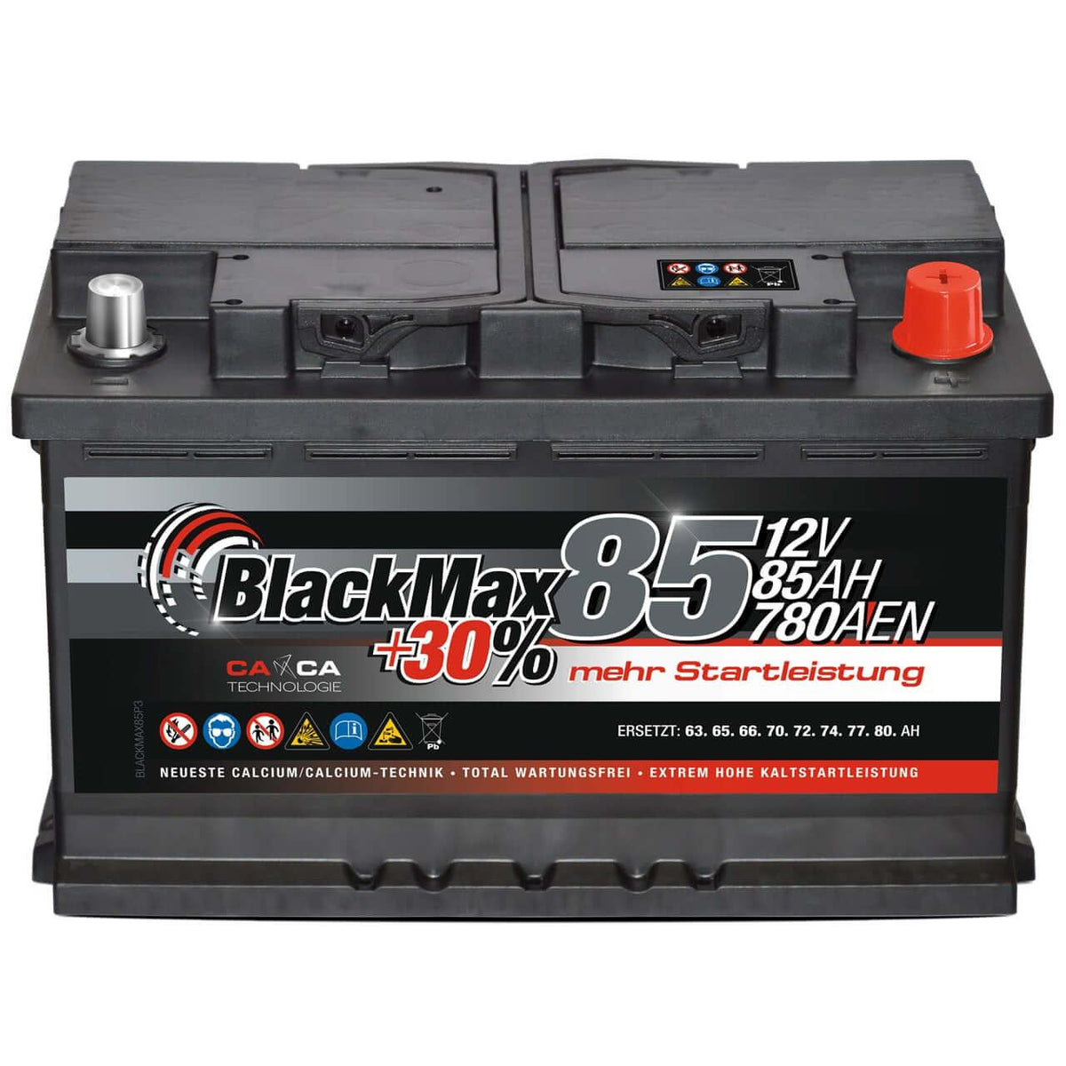 BlackMax +30% 12V 85Ah 780A/EN