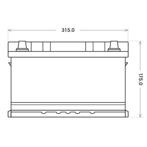 BlackMax +30% 12V 85Ah 780A/EN