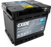 Exide Premium Carbon Boost EA530 12V 53Ah 540A/EN