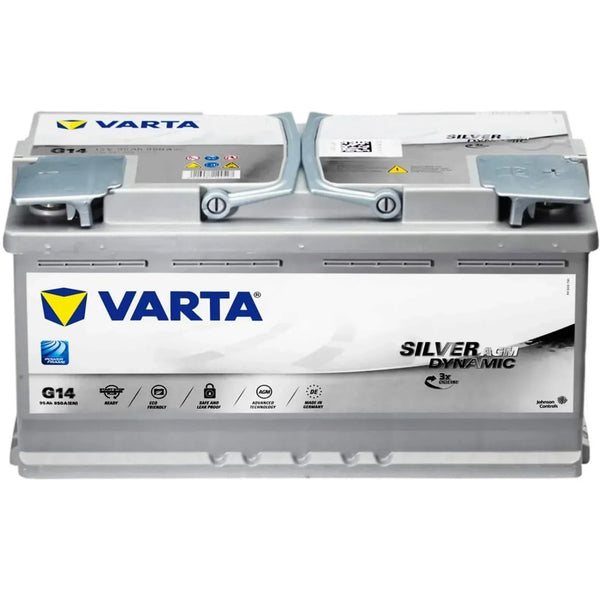 Varta G14 Silver Dynamic AGM 12V 95Ah 850A/EN Autobatterie