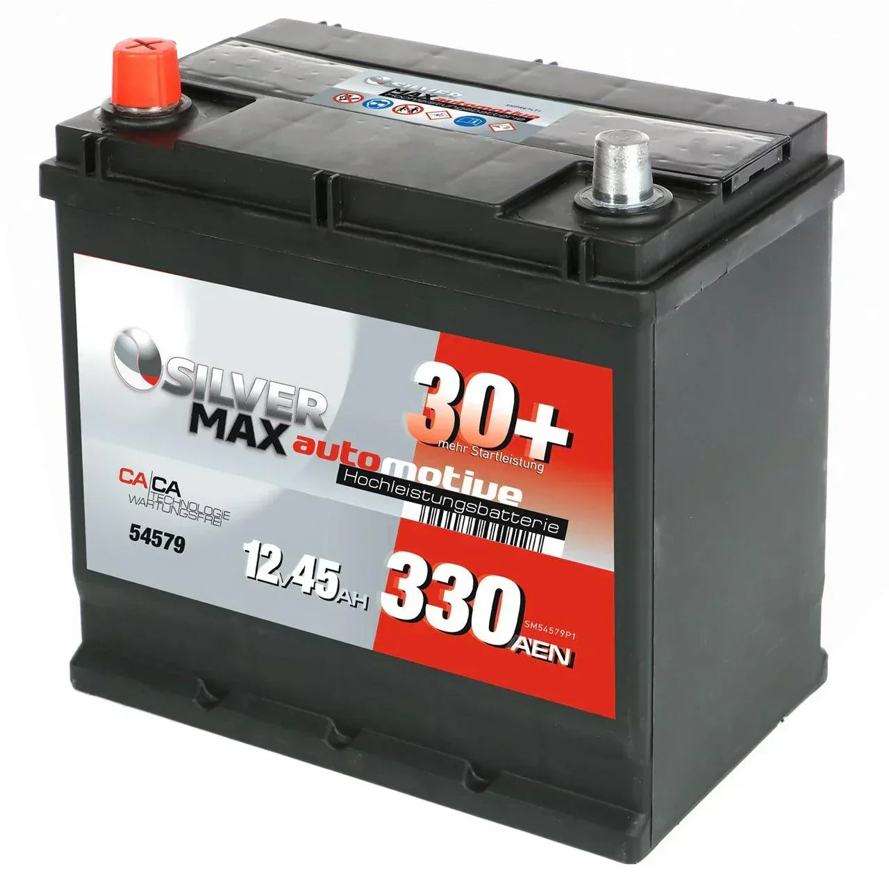 SilverMax 54579 12V 45Ah 330A/EN Autobatterie