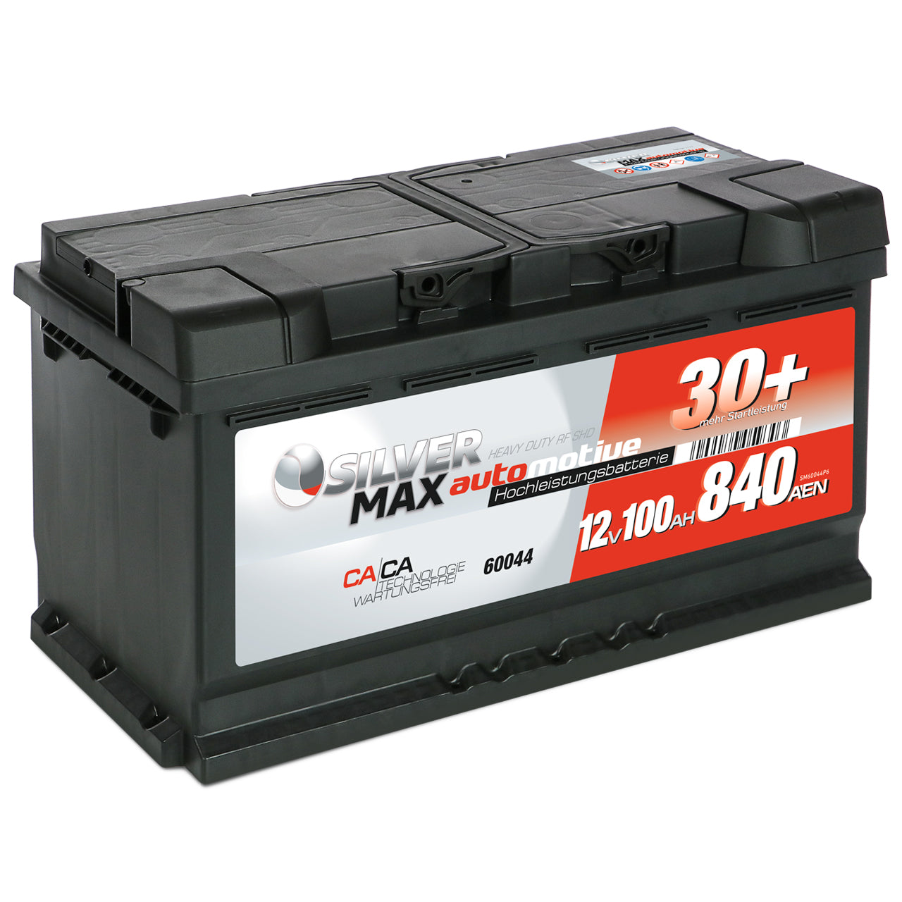 Autobatterie 12V 100Ah 760A SilverMax 60044
