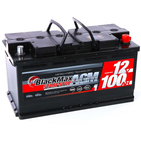 BlackMax Start-Stop AGM 12V 100Ah 950A/EN