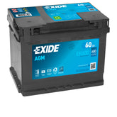 Exide Start-Stop EK600 AGM 12V 60Ah 680A/EN