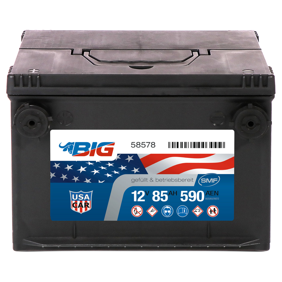 BIG US Autobatterie 12V 85Ah DIN 58578