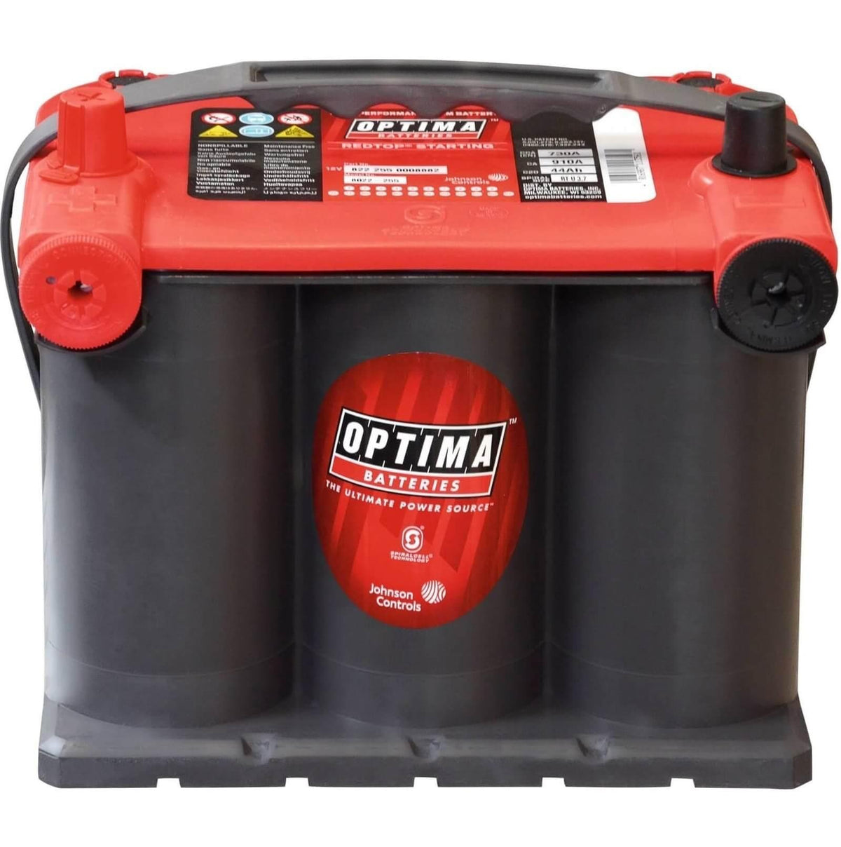 Optima Red Top RT U 3.7 AGM 12V 44Ah 730A/EN