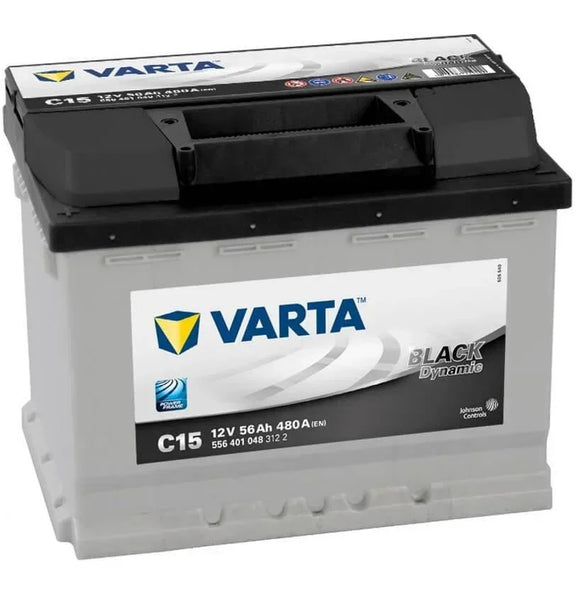 Varta C15 Black Dynamic 12V 56Ah Autobatterie 556401048