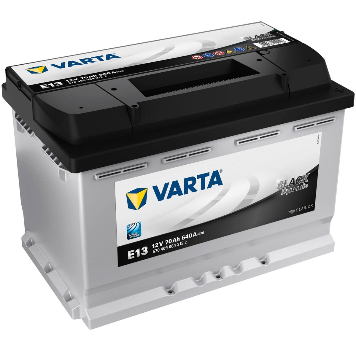 Varta E13 Black Dynamic 12V 70Ah 640A/EN