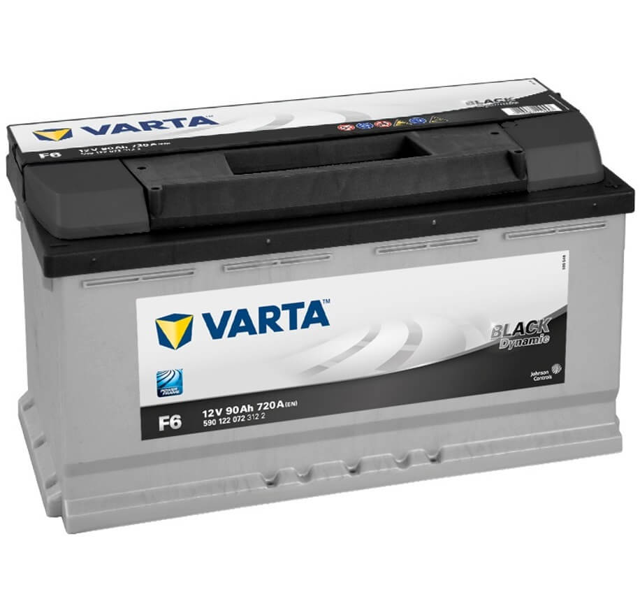 Varta F6 Black Dynamic 12V 90Ah Autobatterie 590122072