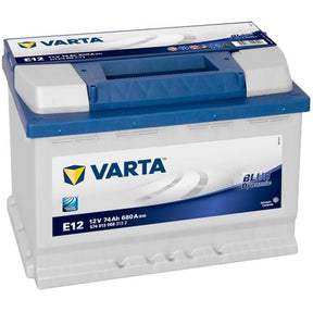 Autobatterie Varta Blue Dynamic E12 12V 74Ah 5740130683132 Seite links