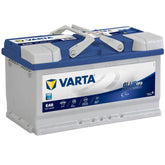 Autobatterie Varta Blue Dynamic EFB Start Stop E46 12V 75Ah 575500073D842 Seite links