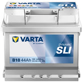 Autobatterie Varta Dynamic SLI B18 12V 44Ah 5444020443132 Front