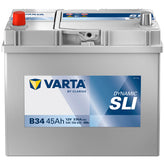 Autobatterie Varta Dynamic SLI B34 12V 45Ah 5451580333132 Front