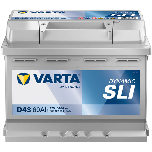 Varta D43 Dynamic SLI 12V 60Ah 540A/EN Autobatterie