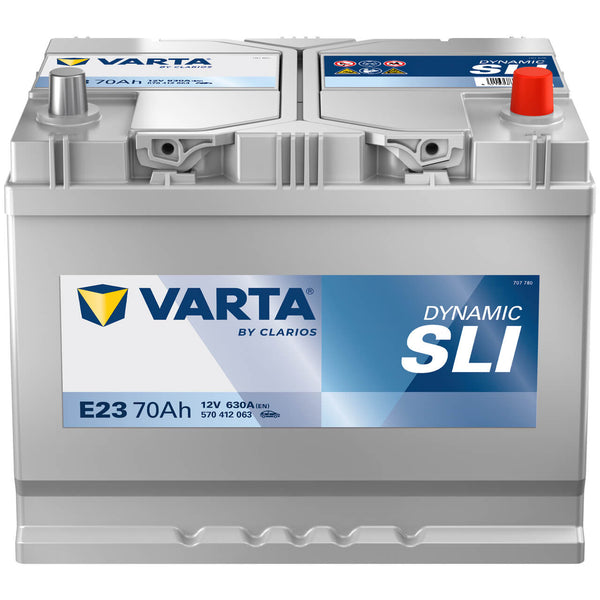 Varta E23 Dynamic SLI 12V 70Ah 630A/EN Autobatterie