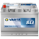 Autobatterie Varta Dynamic SLI E24 12V 70Ah 5704130633132 Front
