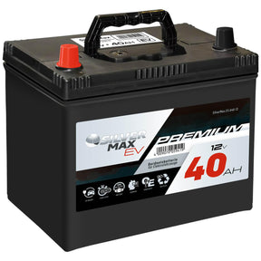 Bordnetzbatterie SilverMax EV A40-13 12V 40Ah Seite links