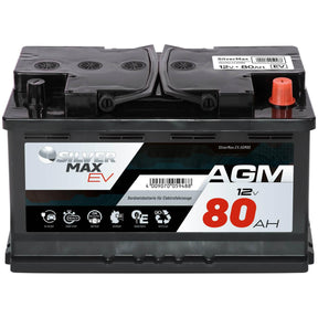 SilverMax EV AGM 12V 80Ah 800A/EN