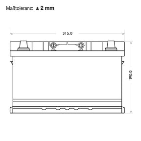 SilverMax EV AGM 12V 80Ah 800A/EN