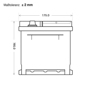 SilverMax EV EFB 12V 70Ah 760A/EN Bordnetzbatterie