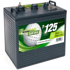 GreenMax Golf Ace T-125 (GC2) 6V 240Ah