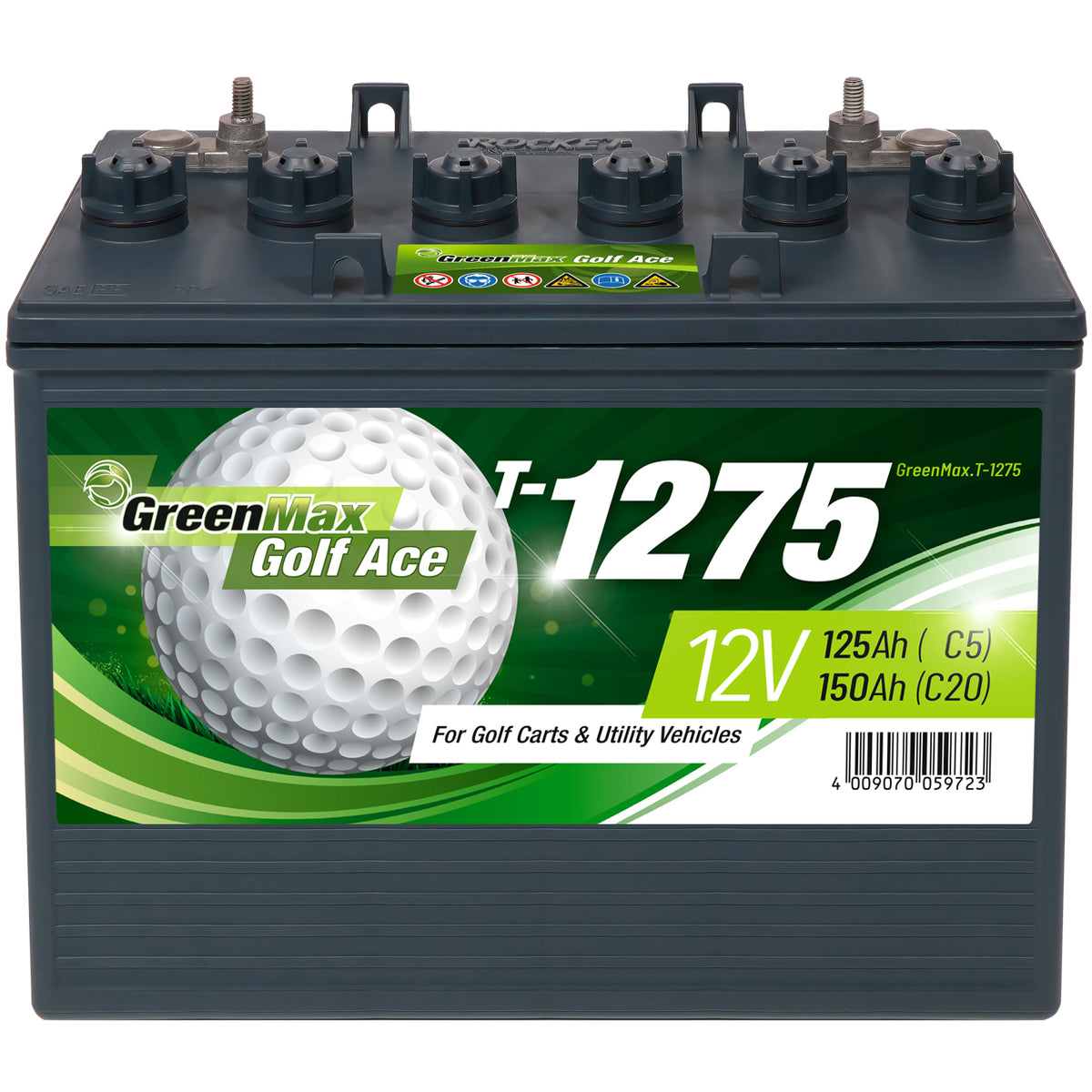GreenMax Golf Ace T-1275 12V 150Ah