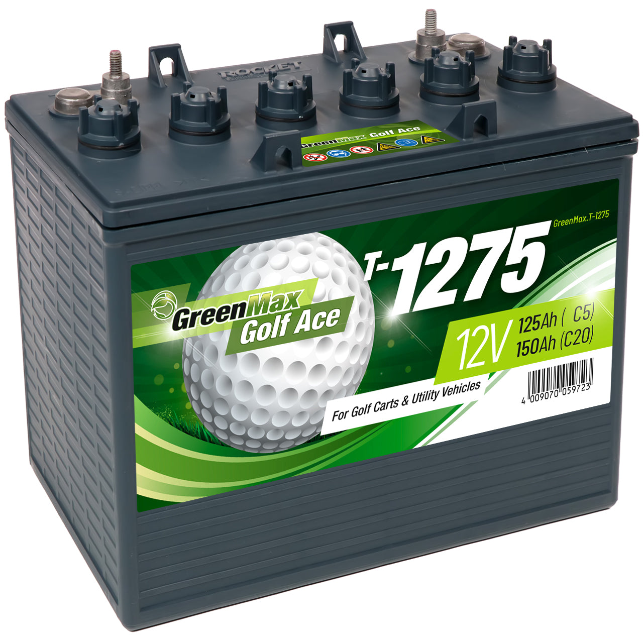 GreenMax Golf Ace T-1275 (GC2) 12V 150Ah
