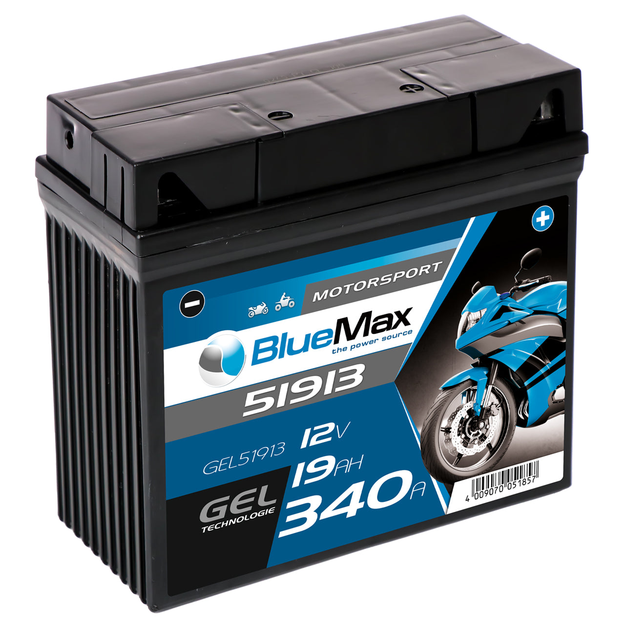 Exide G19 Bike Gel Motorradbatterie12V 19Ah 170A DIN 51913 inkl. 7,50€ Pfand