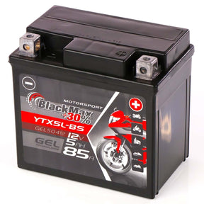 BlackMax +30% Motorsport YTX5L-BS 50412 GEL 12V 5Ah 85A/EN