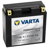 Motorradbatterie Varta Powersports AGM YT14B-BS 512903 12V 13Ah Seite links