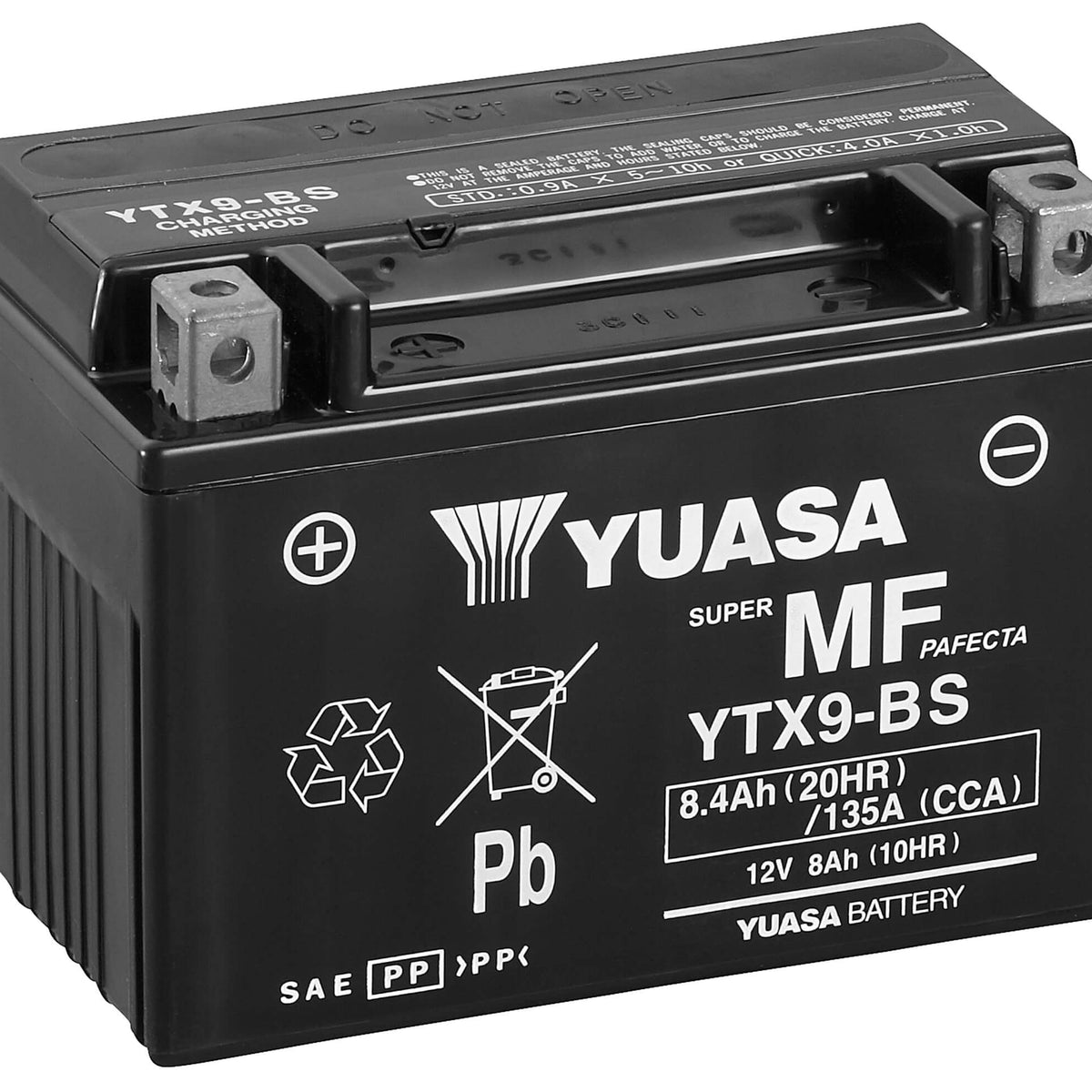 Yuasa 12V 8Ah YTX9-BS a € 47,99 (oggi)