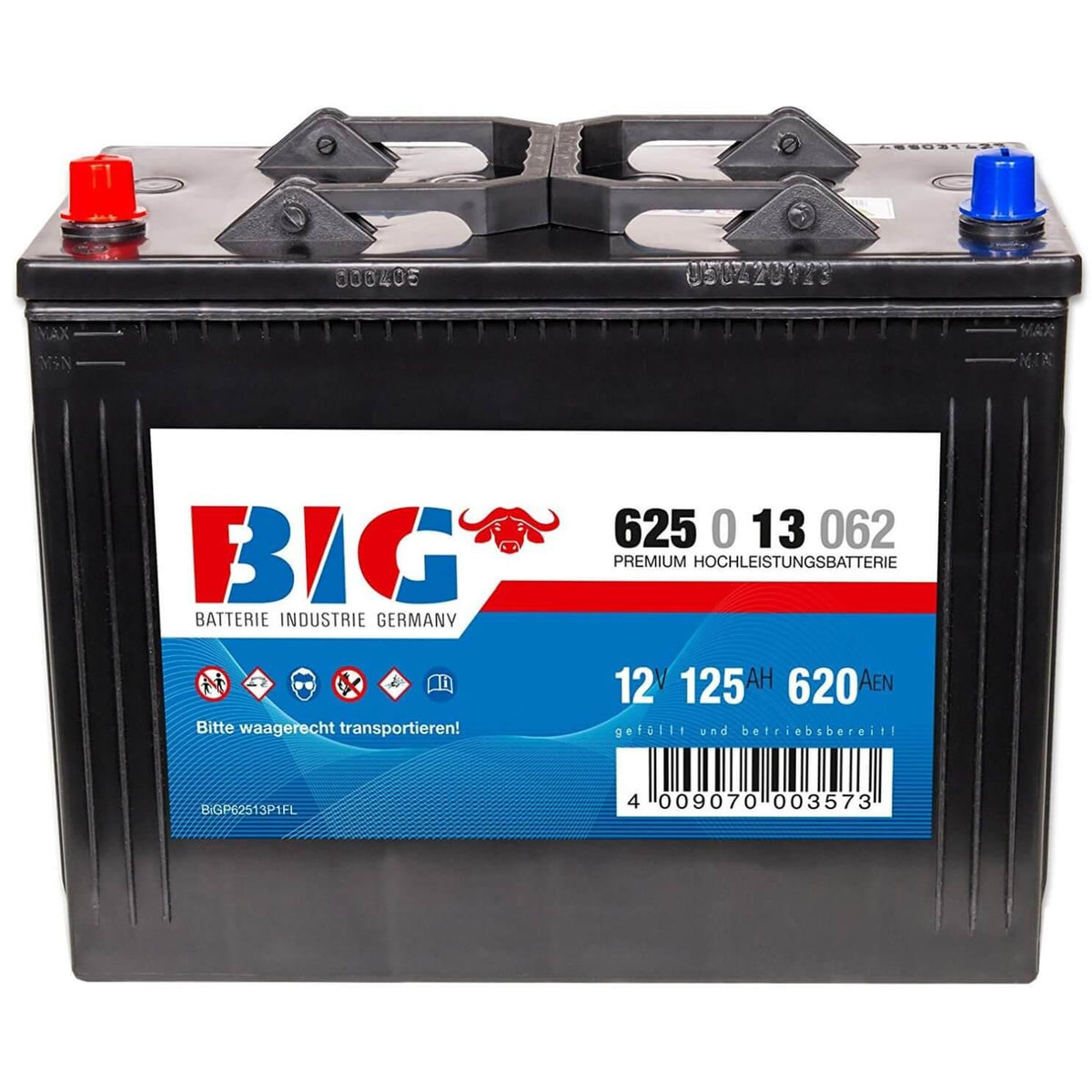 BIG Premium 62513 12V 125Ah 620A/EN