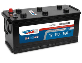 BIG Premium 64036 12V 140Ah 760A/EN LKW Batterie