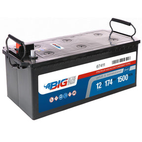 BIG Premium 67411 12V 174Ah 1500A/EN LKW Batterie