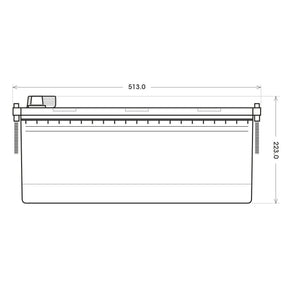 BIG Premium 67411 12V 174Ah 1500A/EN LKW Batterie