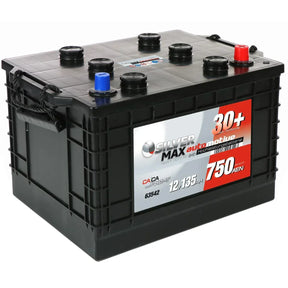 SilverMax 63542 12V 135Ah 750A/EN Nutzfahrzeugbatterie