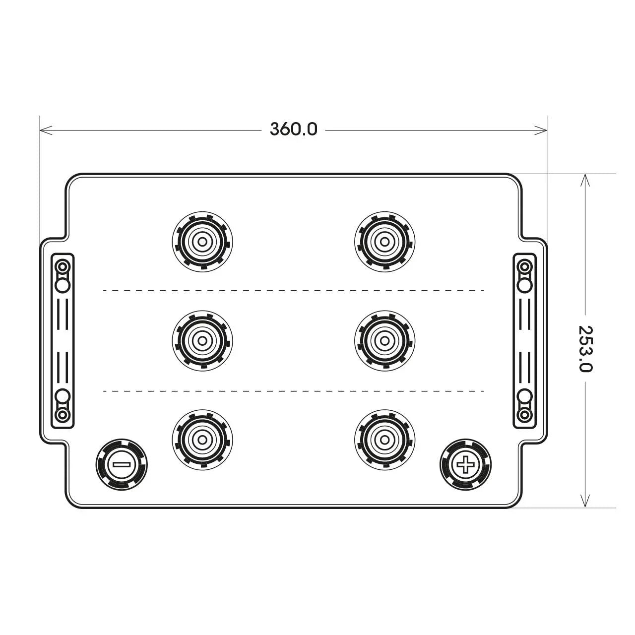 SilverMax 63542 12V 135Ah 750A/EN Nutzfahrzeugbatterie