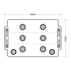 SilverMax 63542 12V 135Ah 750A/EN Nutzfahrzeugbatterie