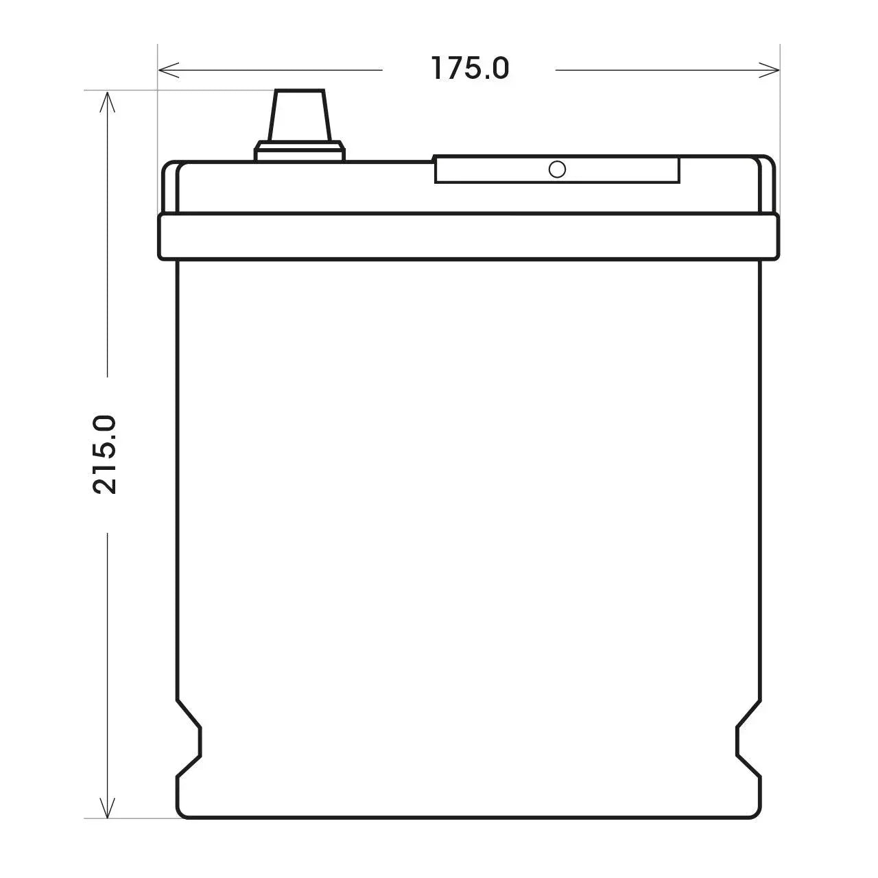 SilverMax 60026 12V 100Ah 660A/EN Nutzfahrzeugbatterie