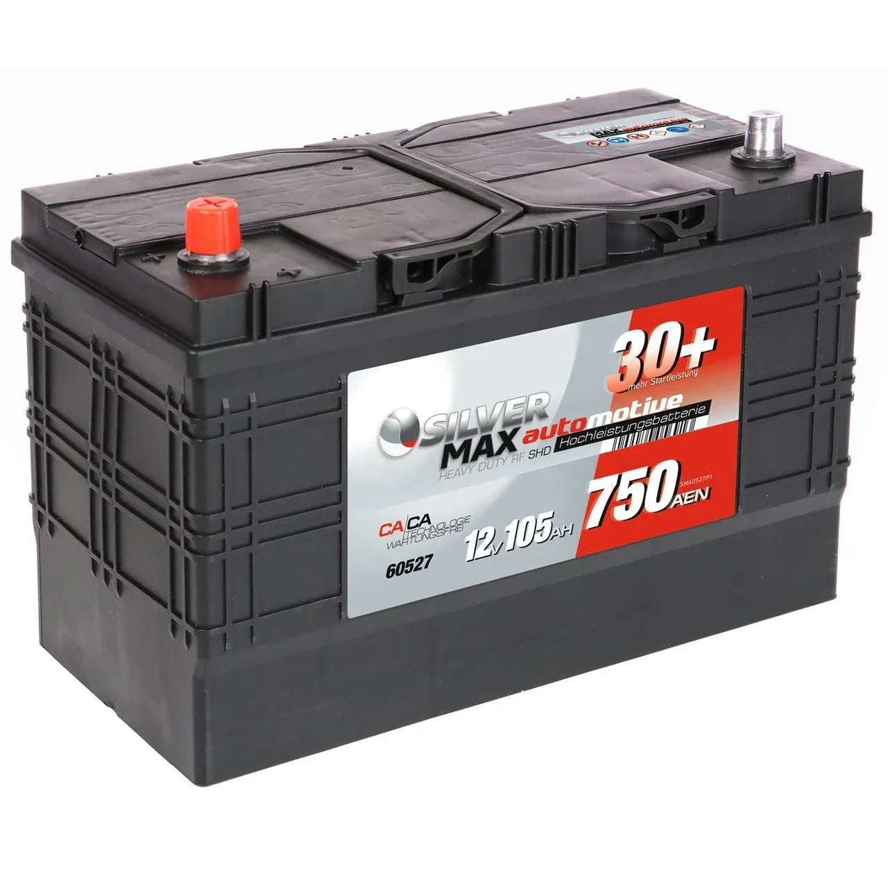 SilverMax 60527 12V 105Ah 750A/EN Nutzfahrzeugbatterie
