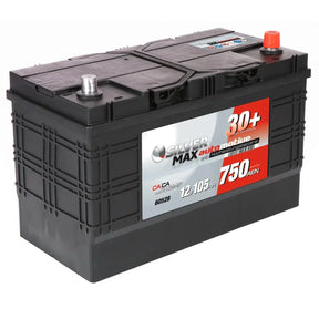 SilverMax 60528 12V 105Ah 750A/EN Nutzfahrzeugbatterie