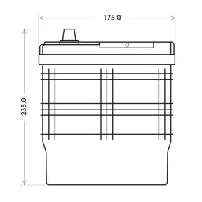 SilverMax 60528 12V 105Ah 750A/EN Nutzfahrzeugbatterie