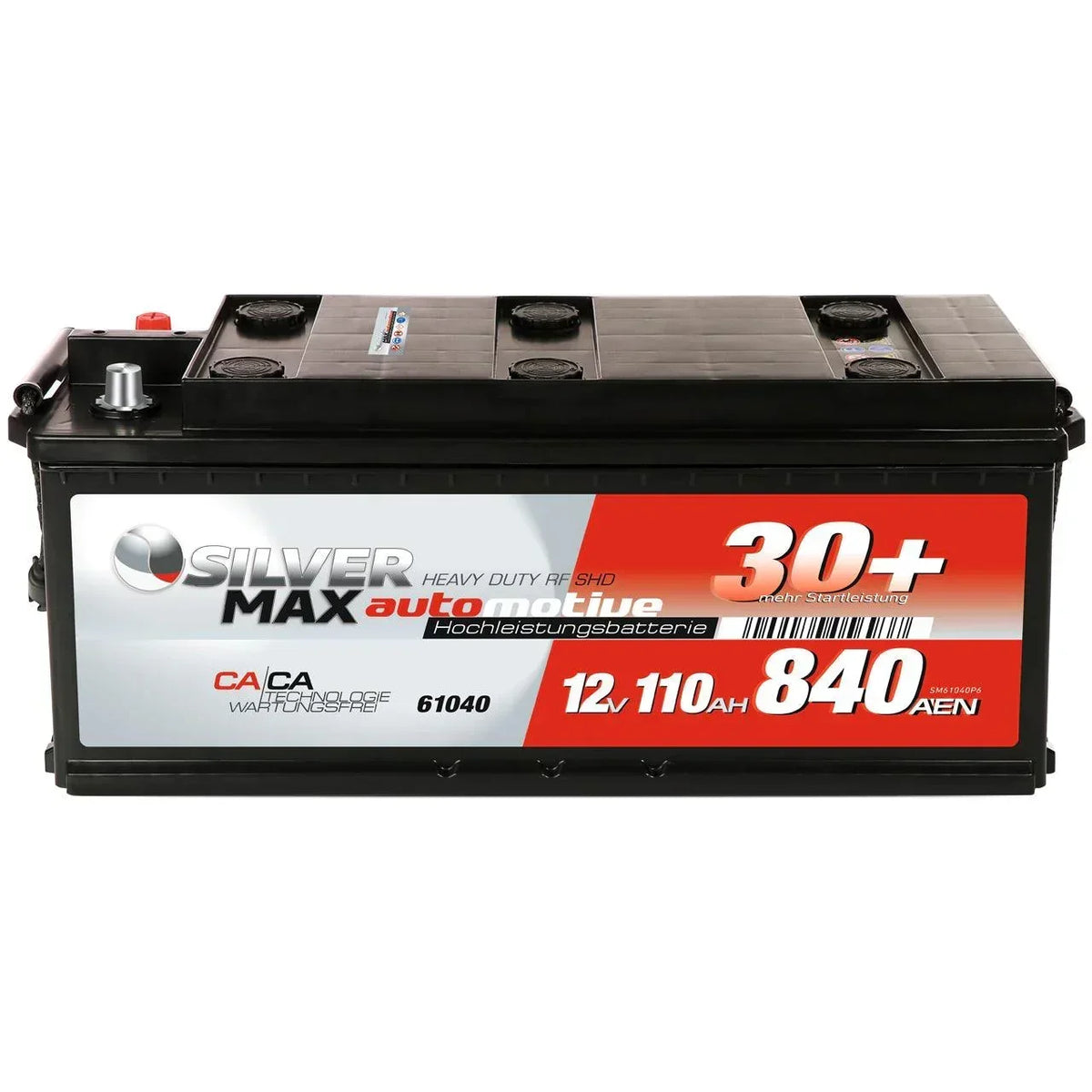 SilverMax 61040 12V 110Ah 840A/EN Nutzfahrzeugbatterie