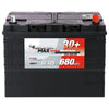 SilverMax 62511 12V 125Ah 680A/EN Nutzfahrzeugbatterie