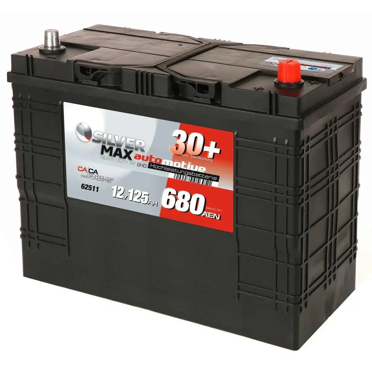 SilverMax 62511 12V 125Ah 680A/EN Nutzfahrzeugbatterie
