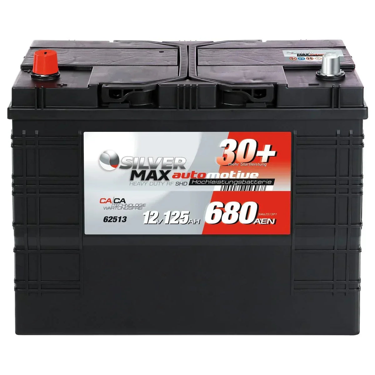 SilverMax 62513 12V 125Ah 680A/EN Nutzfahrzeugbatterie