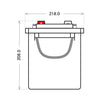 SilverMax 63014 12V 130Ah 750A/EN Nutzfahrzeugbatterie