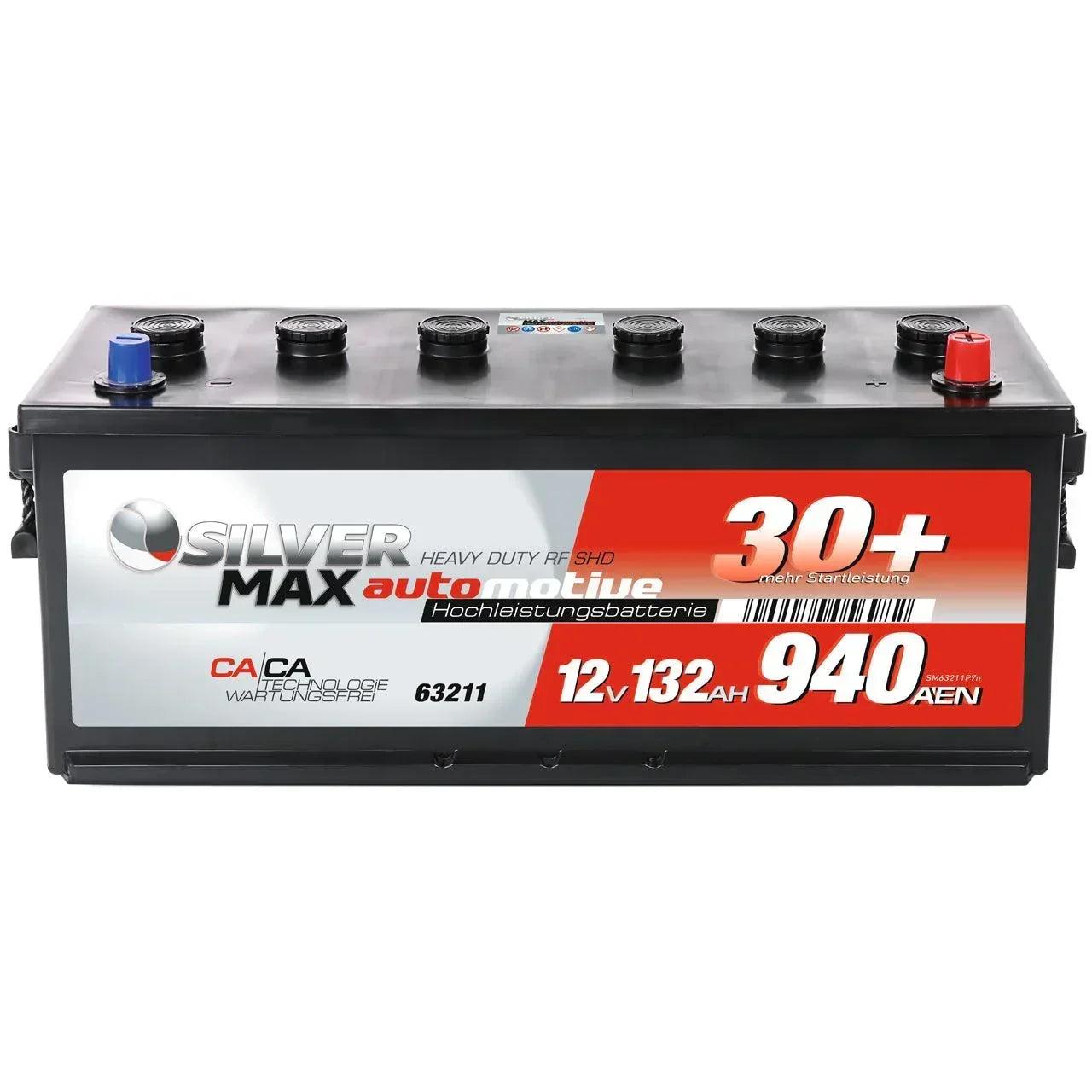 SilverMax 63211 12V 132Ah 940A/EN Nutzfahrzeugbatterie