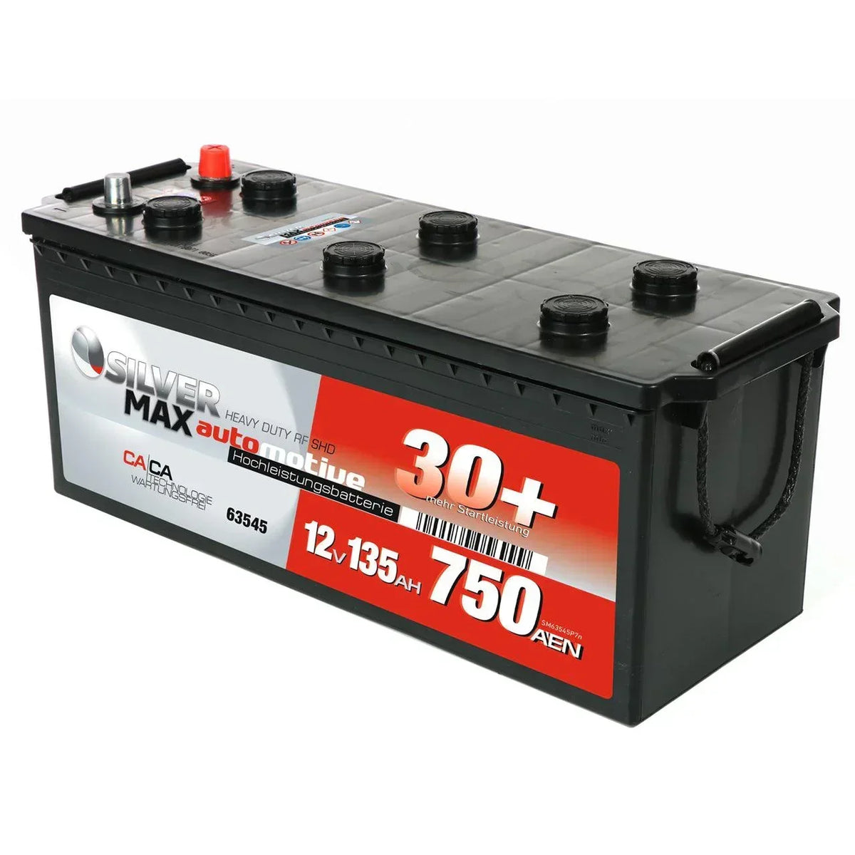 SilverMax 63545 12V 135Ah 750A/EN Nutzfahrzeugbatterie