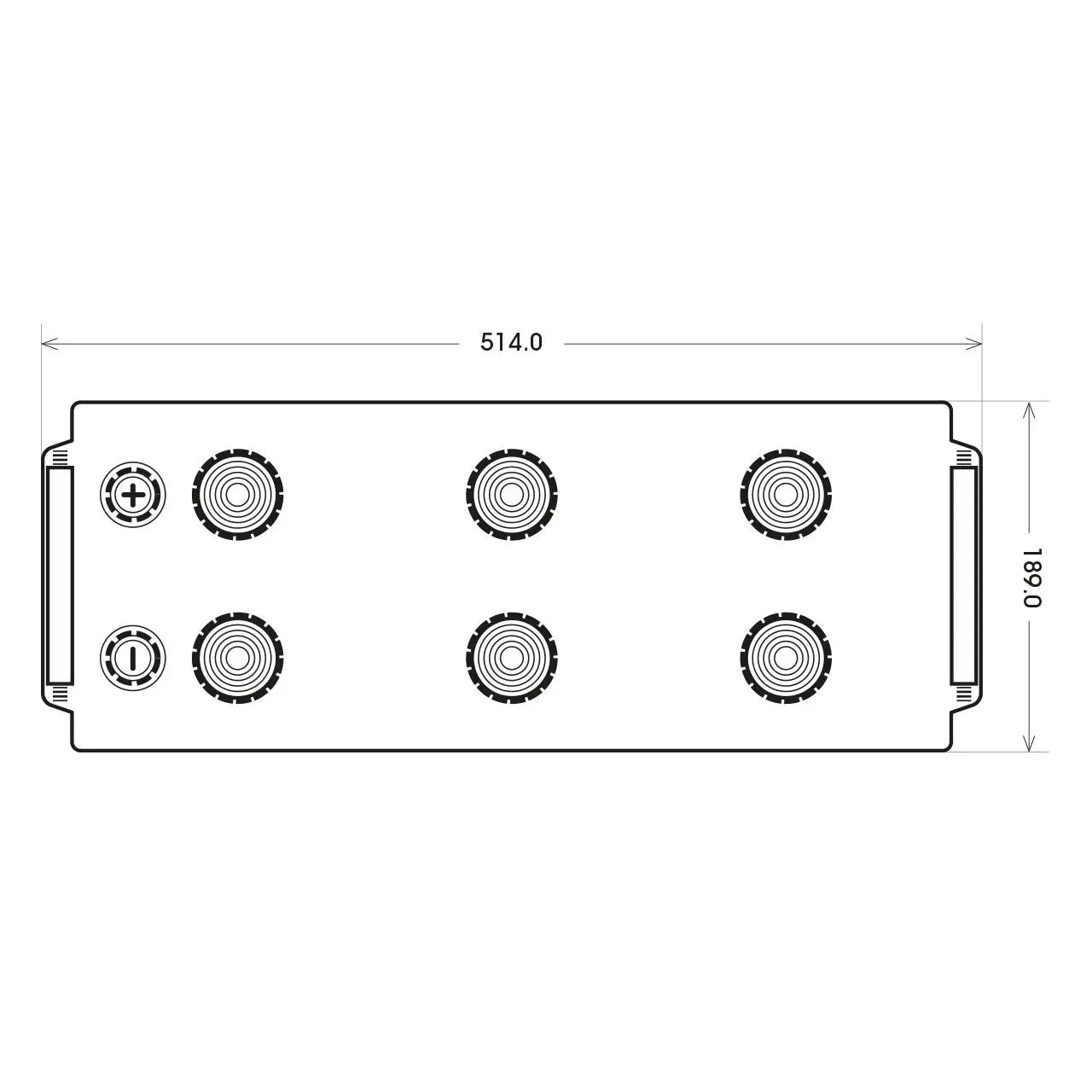 SilverMax 63545 12V 135Ah 750A/EN Nutzfahrzeugbatterie